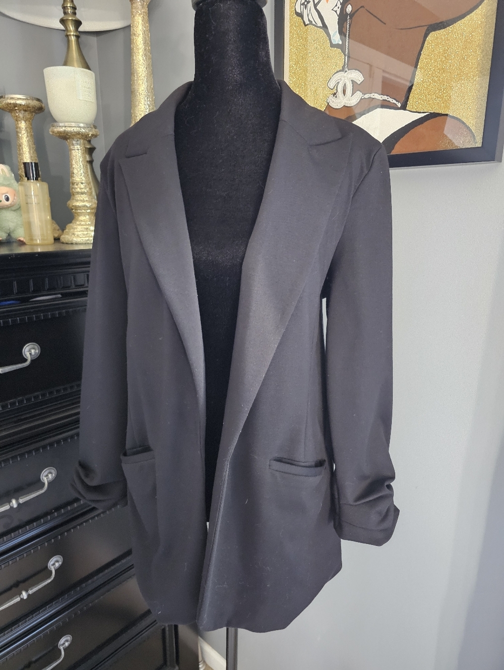 Nine West Black Women's Blazer Jacket